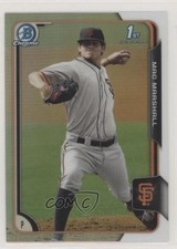 2015 Bowman Draft Chrome Refractor Mac Marshall #113 n1u