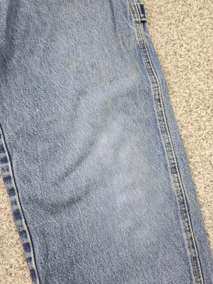 Pantalones de mezclilla Southpole Carpenter para niños 12 azules calce suelto Hammer Loop Y2K Foto 4 de 4