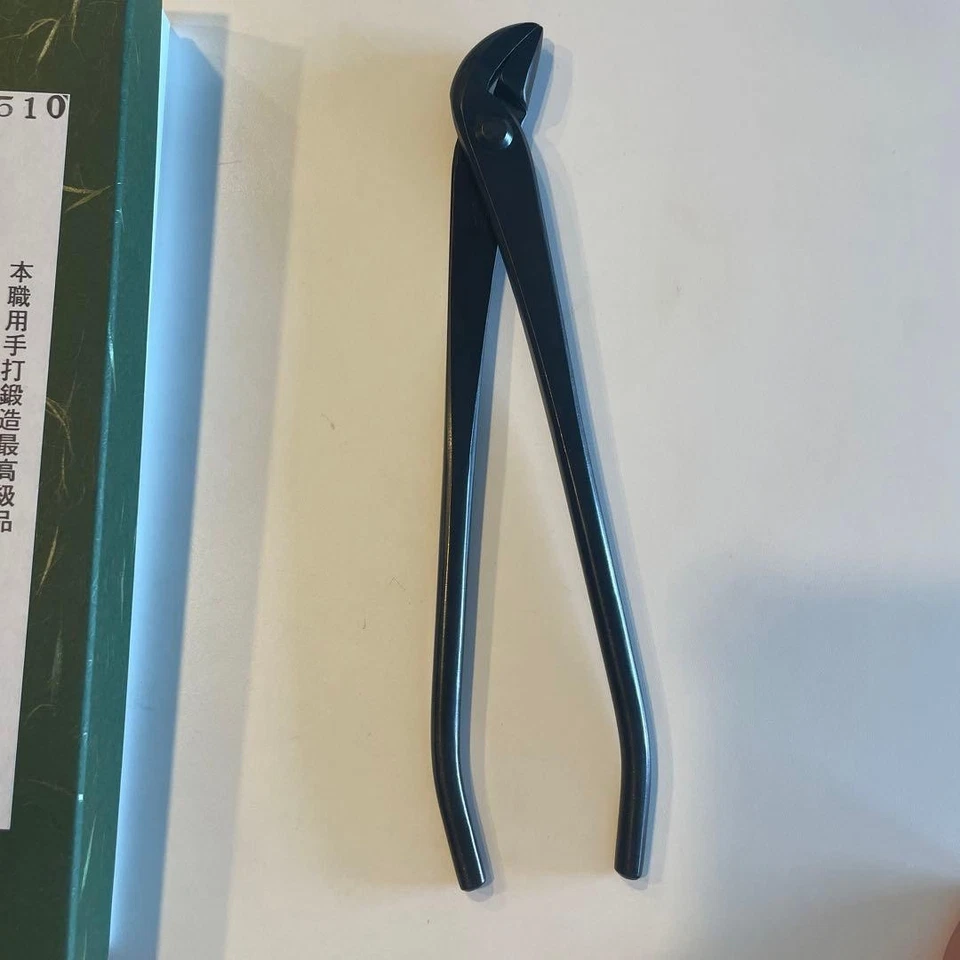 Японские плоскогубцы бонсай джин 220 мм углеродистая сталь черная отделка с коробкой винтажный инструмент - Изображение 3 из 4