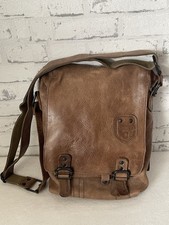 Aunts and Uncles Herren Tasche Braun , Gebraucht aber gut erhalten , Echtleder