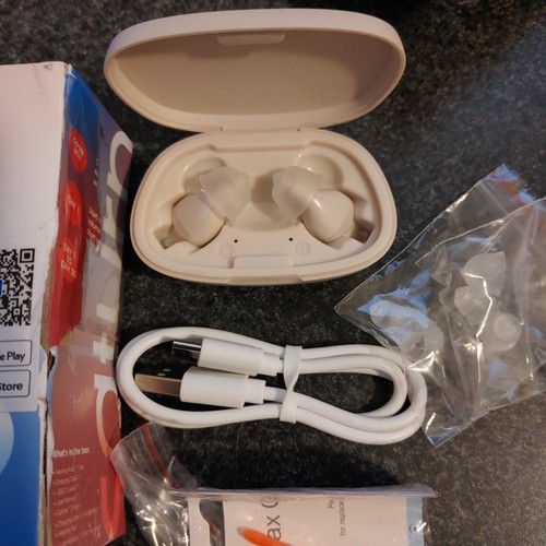 LINNER SATURN CIC RECHARGEABLE OTC HEARING AID, NOISE, F703A - Picture 3 of 3