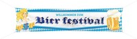 Streetbanner October Beer Festival Beer Mug Banner - 180X40 Cm