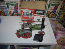 Motore trattore a vapore Mamod TE1A made in Englnd in box non testato per restauro