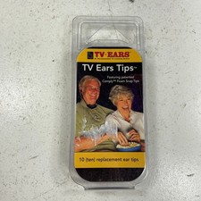 TV Ears Tips Pack Of 10 Replacement Tips OEM Genuine Foam