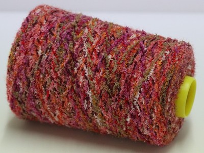 C18 (48 /kg) 250g COSMO EFFEKTGARN RUBIN-VIOLETT-ROSA-ROT (1,8) Zwirn Wolle