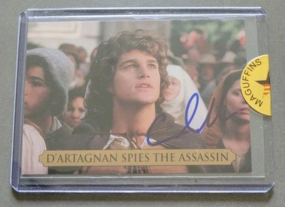 CHRIS O'DONNELL as D'Artagnan - The Three Musketeers Skybox - On Card Auto W/COA