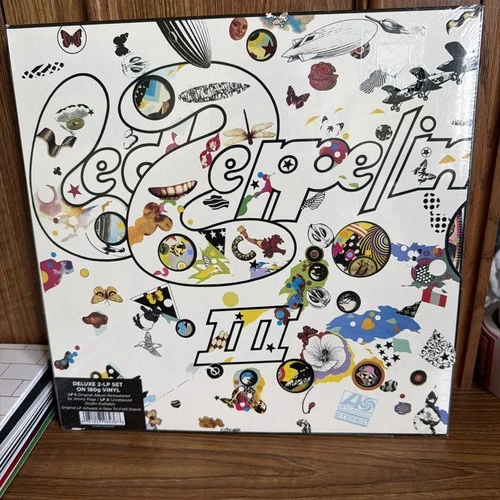 Led Zeppelin III 2LPs Remastered 180Gm Vinyl Atlantic 2014 New Mint