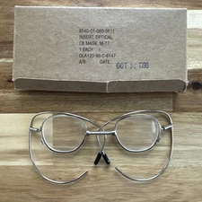 U.S. Armed Forces Optical Inserts For M17 Gas Masks Authentic Military Issue