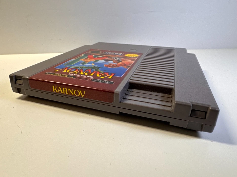 Karnov (Nintendo NES, 1988) Fantastic Labels Tested Authentic. - Image 4 of 4