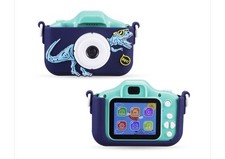 Vivitar 44379A-DINO Kidzcam 8MP Camera for Kids, Dinosaur Cam with 1080p Video