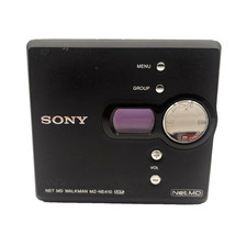 Sony MZ-NE410 Net MD Walkman Portable MiniDisc Recorder Tested And Works Great