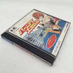 PC Engine Burning Angel Hu Card Vertical Scroll Shooting game Burning Japan