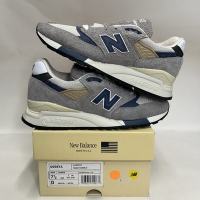 New Balance 998 Made In USA  Grey Day  2023 U998TA Men s 7.5 New