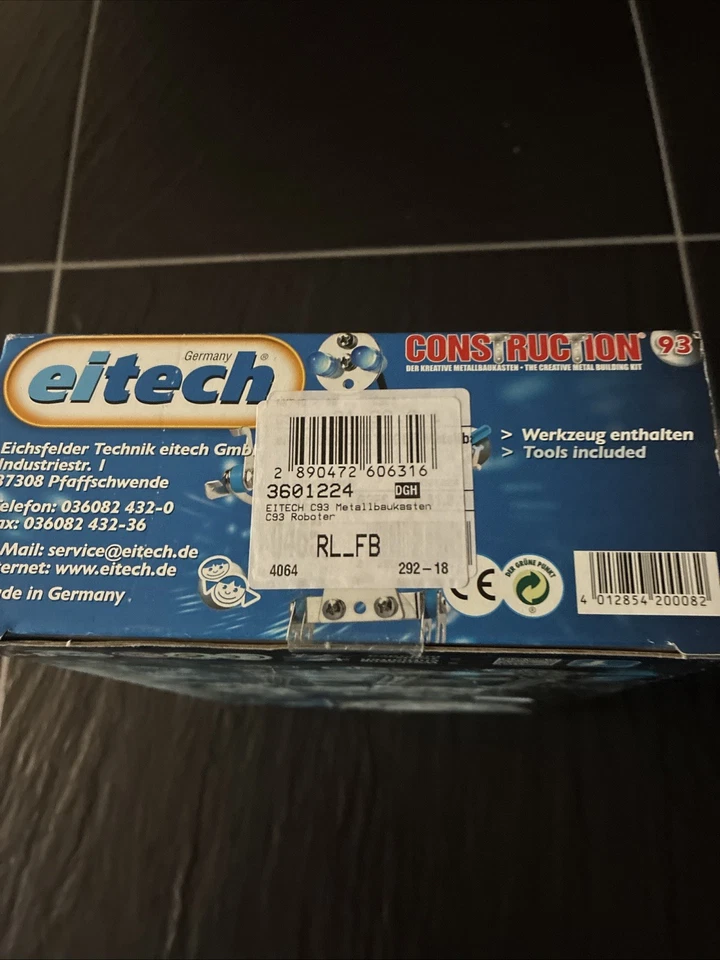 Eitech Roboter Metallbaukasten 120 Teile - Bild 3 von 4