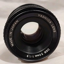 Yashica Lens DSB 50mm 1:1.9 with Lens Cap C/Y Mount