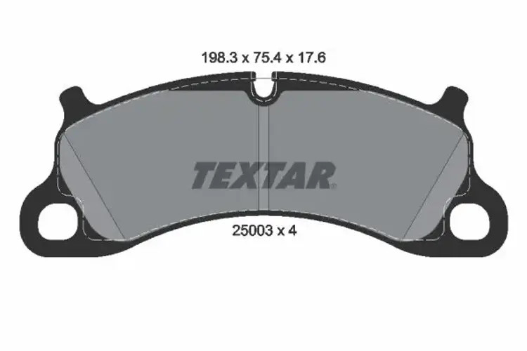 BRAKE PAD SET DISC BRAKE 2500301 FOR PORSCHE 911/Targa/Convertible 3.0L 6cyl 911 - Image 6