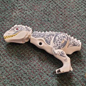 READ Jurassic World Indominus Rex White Custom Lego Dinosaur 75919 & OTHER PARTS