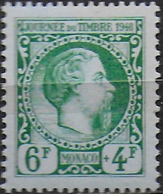 1948 Monaco Briefmarke Tag 1v. MNH Unified Nr. 301