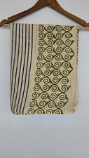Hand block Print Cotton Sarong - 72x44 Inch Beach Wrap, Floral Women Sarong