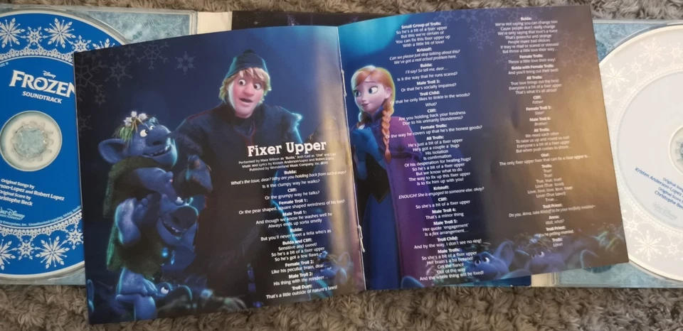 Frozen - 2-Disc Deluxe Edition Soundtrack (Double CD Digipak With Lyric Book) - Image 4 of 4