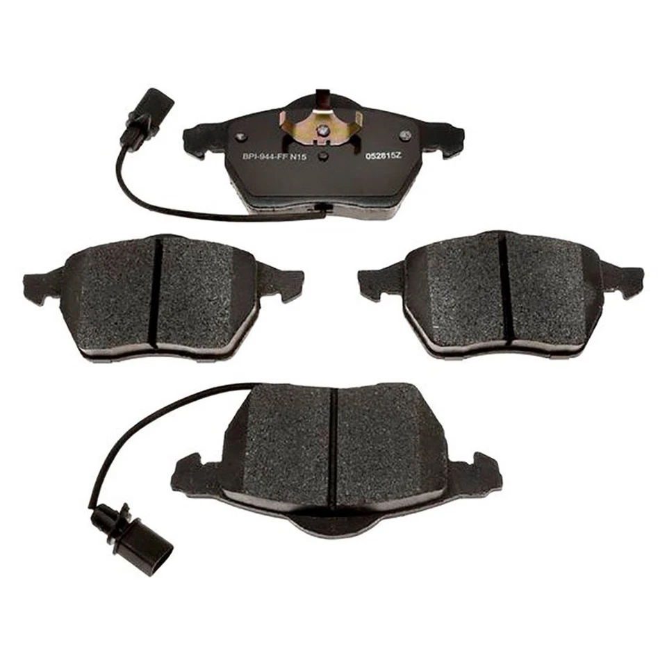 Kit de rotores de freno delanteros + pastillas metálicas herrajes para Volkswagen Passat 2001-2003 Foto 2 de 4