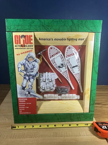 2004 GI JOE 40TH ANNIVERSARY ACTION SOLDIER MOUNTAIN TROOPS WINDOW SET - 1/6 🔥