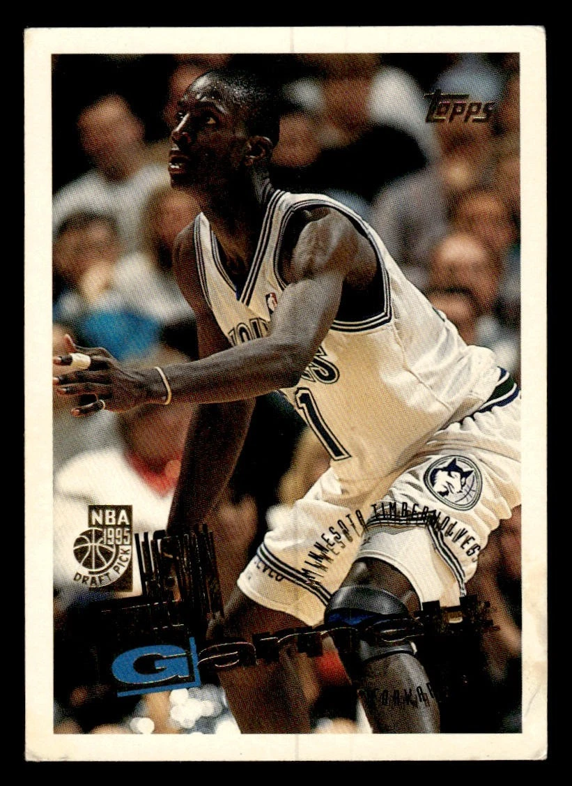 Kevin Garnett 1995-96 Topps #237 RC