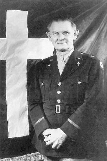 Капеллан Второй мировой войны винтажный St. George убийство дьявола бронзовый четки брелок медаль кулон - Изображение 2 из 4