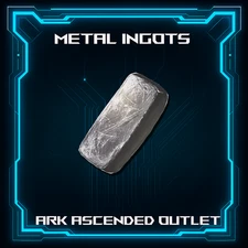 Ark Survival Ascended PVE -Resources- ASA XBOX/PS5/PC -Metal ingot-Official