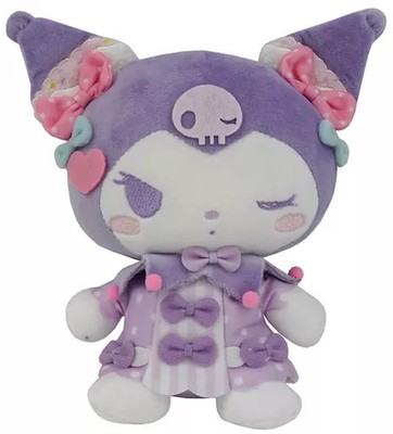 Stuffed toy Kuromi Munyugurumi S My Melody Kuromi x DOLLY MIX Kiddy Land &