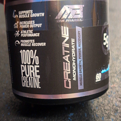 MBOne Pharma Creatine Monohydrate Powder Unflavored 5g Serv 300 G 60 Servings
