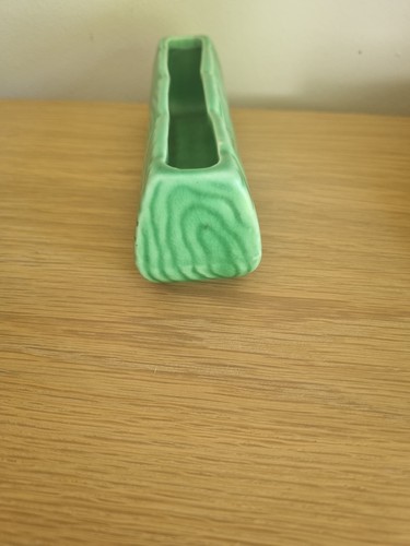 vintage SylvaC ceramic posy log vase or planter. 1965 made in England - Picture 5 of 7