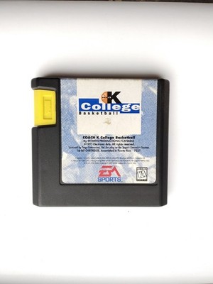 Coach K College Basketball Sega Genesis / Sega CD / 32X / Mega