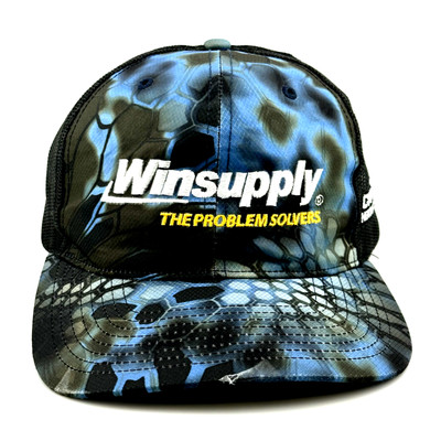 Adult WINSUPPLY: THE PROBLEM SOLVERS CAP Blue Black - OSFM - Adjustable