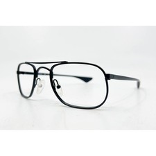 ArtCraft Eyeglasses Frames Black Aviator Double Bridge JS 52022 130 52-22-130