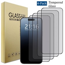 For iPhone 17 16 15 14 13 12 11 Pro Max X SE 8 7 Tempered Glass Screen Protector