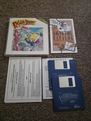 Who Framed Roger Rabbit - Buena Vista - Commodore AMIGA Spiel getestet sehr guter Zustand 