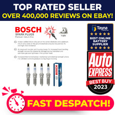 Spark Plugs Set 4x 0242145606 Bosch H6BG12405AA 2207424 12673527 12683541 New