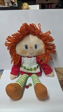 Vintage 1981 Kenner Strawberry Shortcake Rag Cloth Doll, Stained-GDJ-60