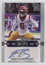 2022 Leaf Draft Auto Isaac Taylor-Stuart #BA-ITS Auto 18t1