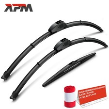3x Scheibenwischer Wischerblatt Vorne Länge 550/450mm für Peugeot 307 Break