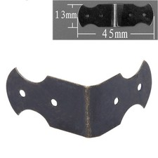 50PCS Wooden Case Corner Protector Jewelry Box Edge Cover Guard Corner New