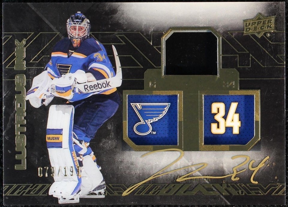 2015-16 UD Black - Jake Allen #LI-JA - 1 of 1