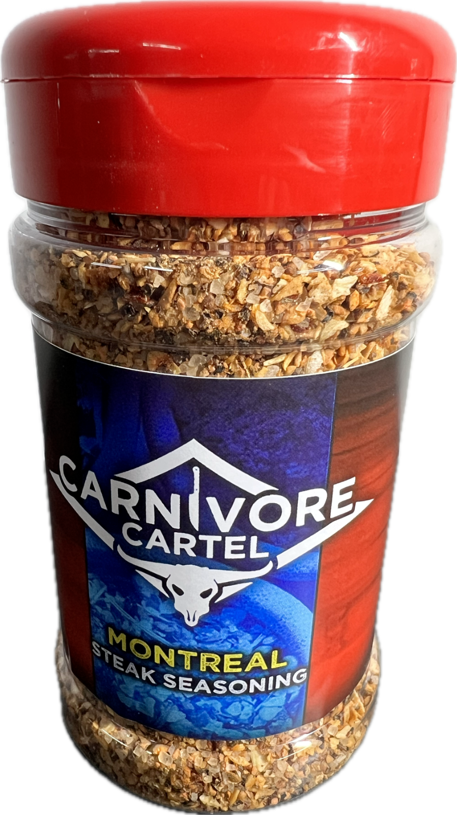 Carnivore Cartel MONTREAL steak rub - 280g shaker - ideal for burgers too!