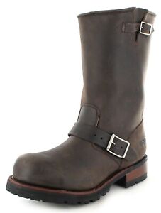 Buffalo Boots Stiefel 1808 Brown Damen Und Herren Engineerstiefel Braun Ebay