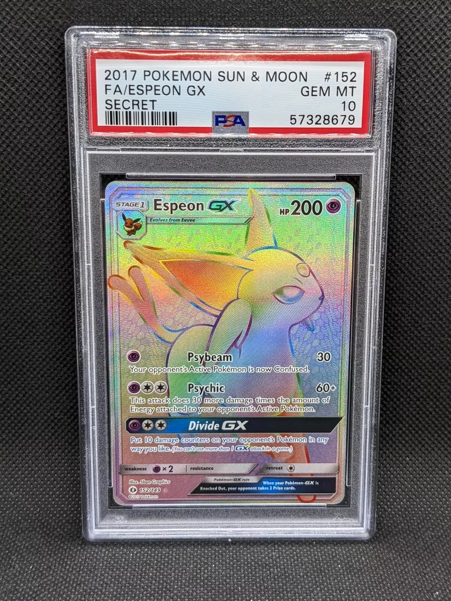 Pokémon Tcg: Espeon Gx (152/149) - Sm1 Sol E Lua em Promoção na Americanas