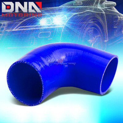 Motor-1 1.25” To 1.5” 90° Silicone Elbow Hose – Blue, 4-Ply Turbo Intercooler