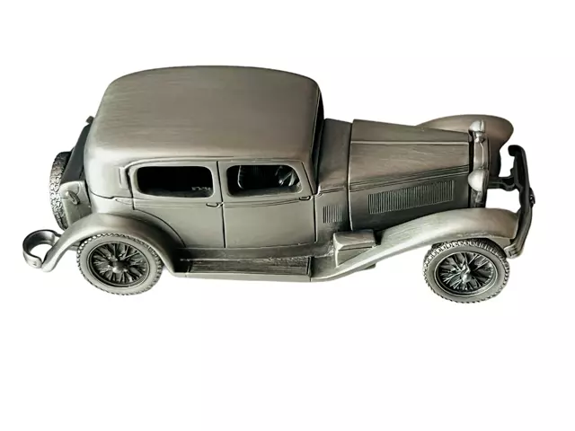 Danbury Mint Pewter Car Greatest Motorcar model vtg 1932 Alfa
