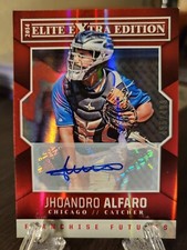 2014 Elite Extra Edition AUTO Signatures /499 Jhoandro Alfaro Autograph