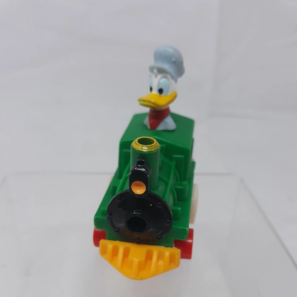 Disney Donald Duck Train (Friction) Steam Locomotive Vintage Toy - Image 3 of 4
